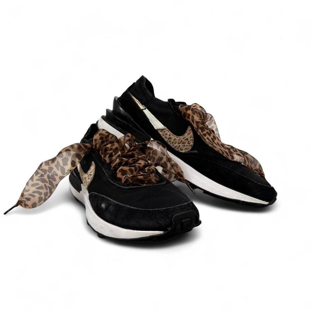 Nike leopard print y2k chunky